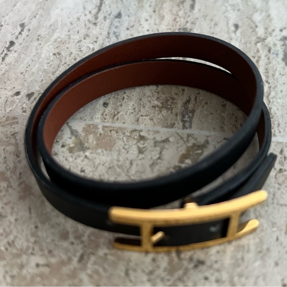 Hermes Behapi Double Tour Bracelet - Picture 5 of 10
